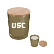 USC Trojans Gold Arch Bamboo Soy Candle